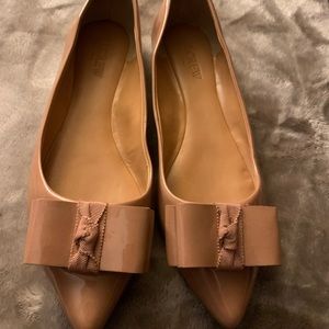 J. Crew Bow flats